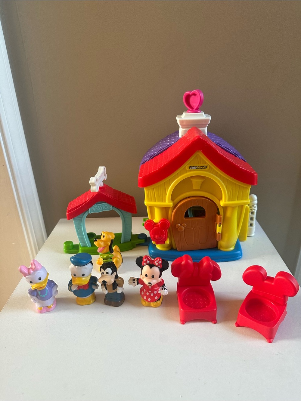 Disney fisher price little people Minnie and Mickey’s house lot
